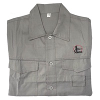 防靜電工裝制服全棉帶反光條夏季