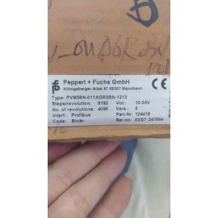 器现货 1213倍加福编码 PVM58N 011AGR0BN