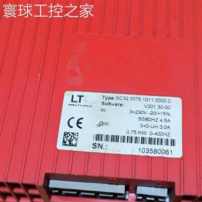 非实价【议价】路斯特伺服驱动器配件SC32.0075.1011