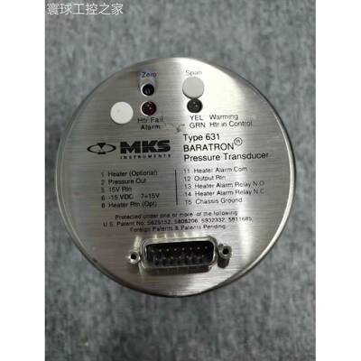 非实价MKS 631A13TBEH3 BARATRON PRESS