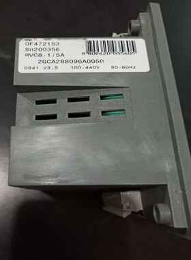 ABB功率控制器RVCRVC8-1/5A2GCA288095A0050拆机实物图议