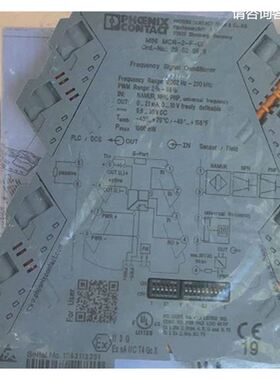 菲尼克斯凤凰MINI MCR-2-F-UI现货频率测量变送器2902056