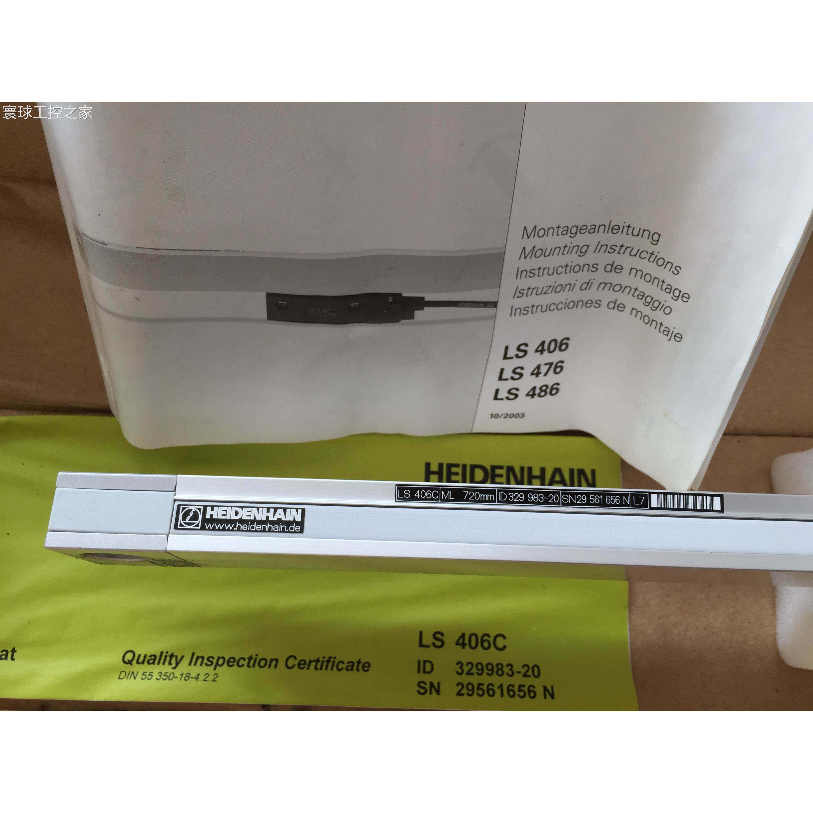 非实价LS 406C ML720mm 329983-20海德汉角光栅尺LC495 770 ID760