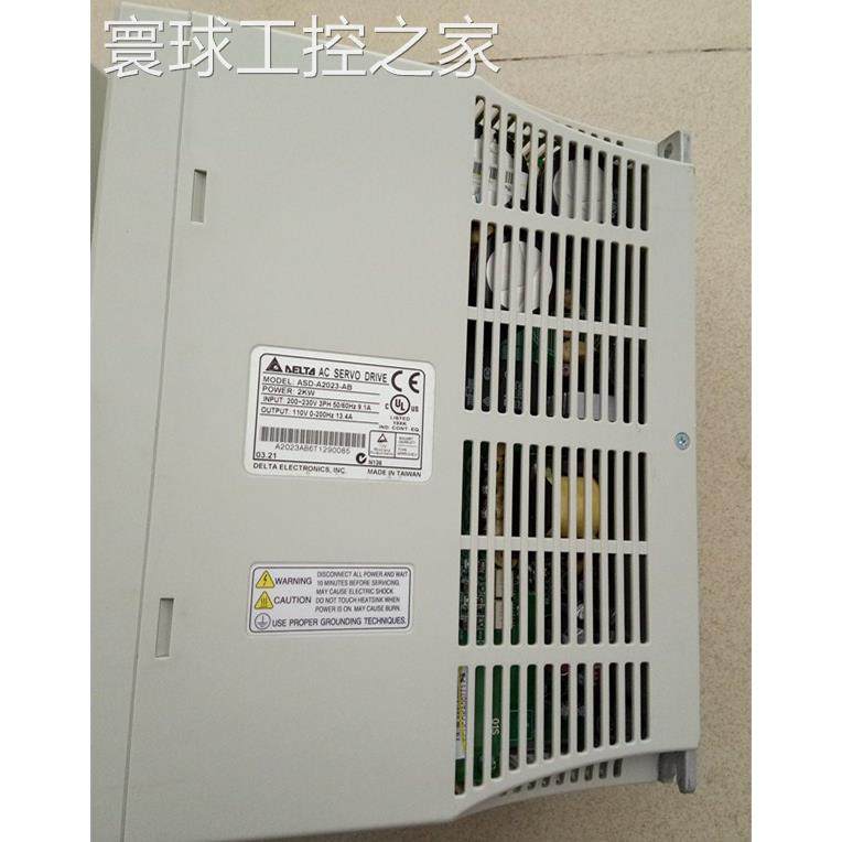 非实价原装拆机台达AB 2KW伺服 ASD-A2023-AB/ECMA-31320GS/E3182