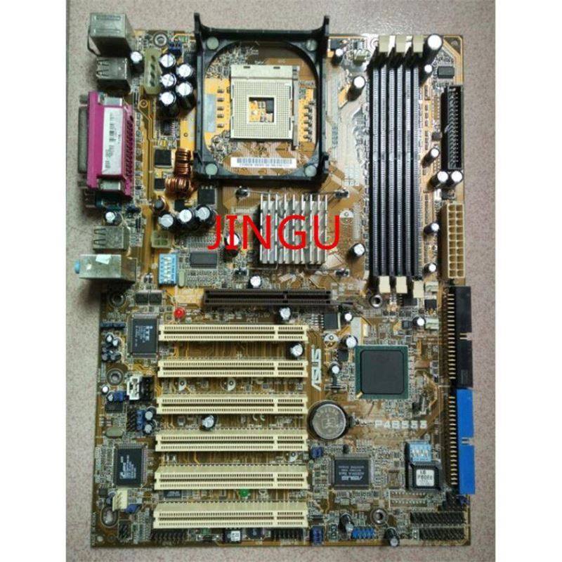 P4B533主板845P，6个CPI，拆机，换上就可以使用
