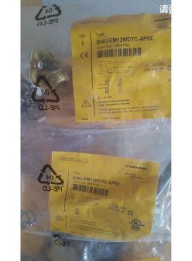 图尔克接近开关传感器BI4U-EM12WDTC-AP6X 1634760