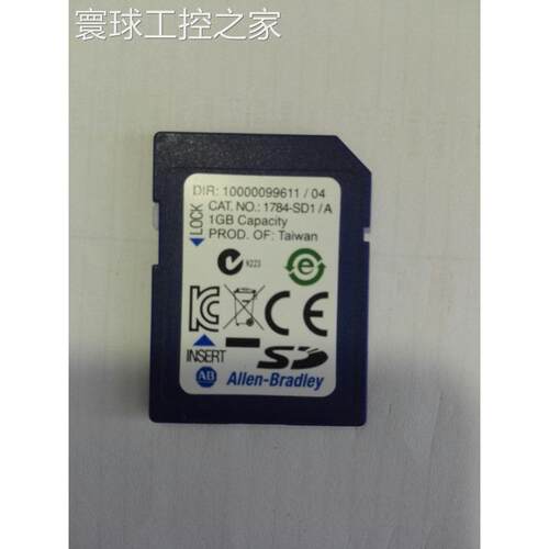 非实价AB 1784-SD1 /A 1GB Capacity 储存卡AIIen-Bradley