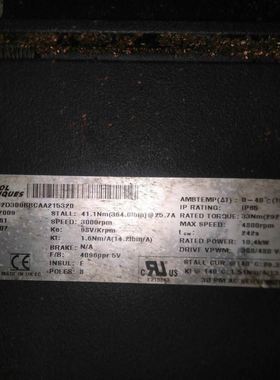 190U2D300BBCAA215320CT伺服电机