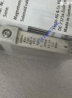 FESTO 电磁阀 573410 VUVG-B10-T32C-AZT-F-1T1L 现货