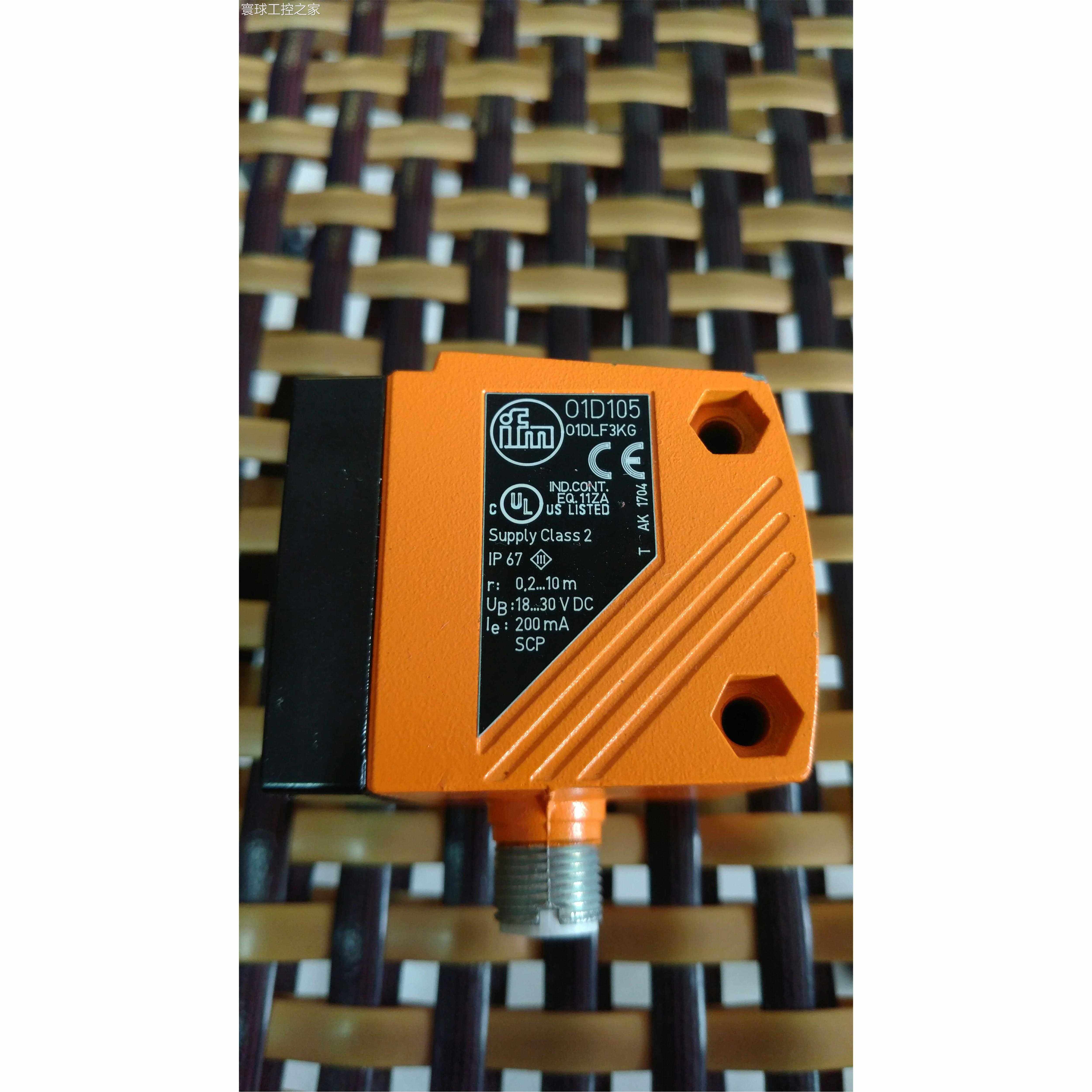 非实价易福门IFM 激光测距传感器 01D105 01DLF3KG