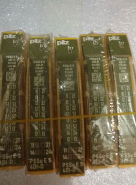 PLLZ皮尔兹模块PSSUES4DI-D现货312401实物拍摄