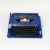 90年代国产机械英文复古旧物正常使用 HERO英雄打字机正常使用80