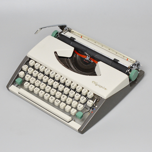 OLYMPIA超薄英文机械打字机1960S中古收藏正常使用复古文艺礼物
