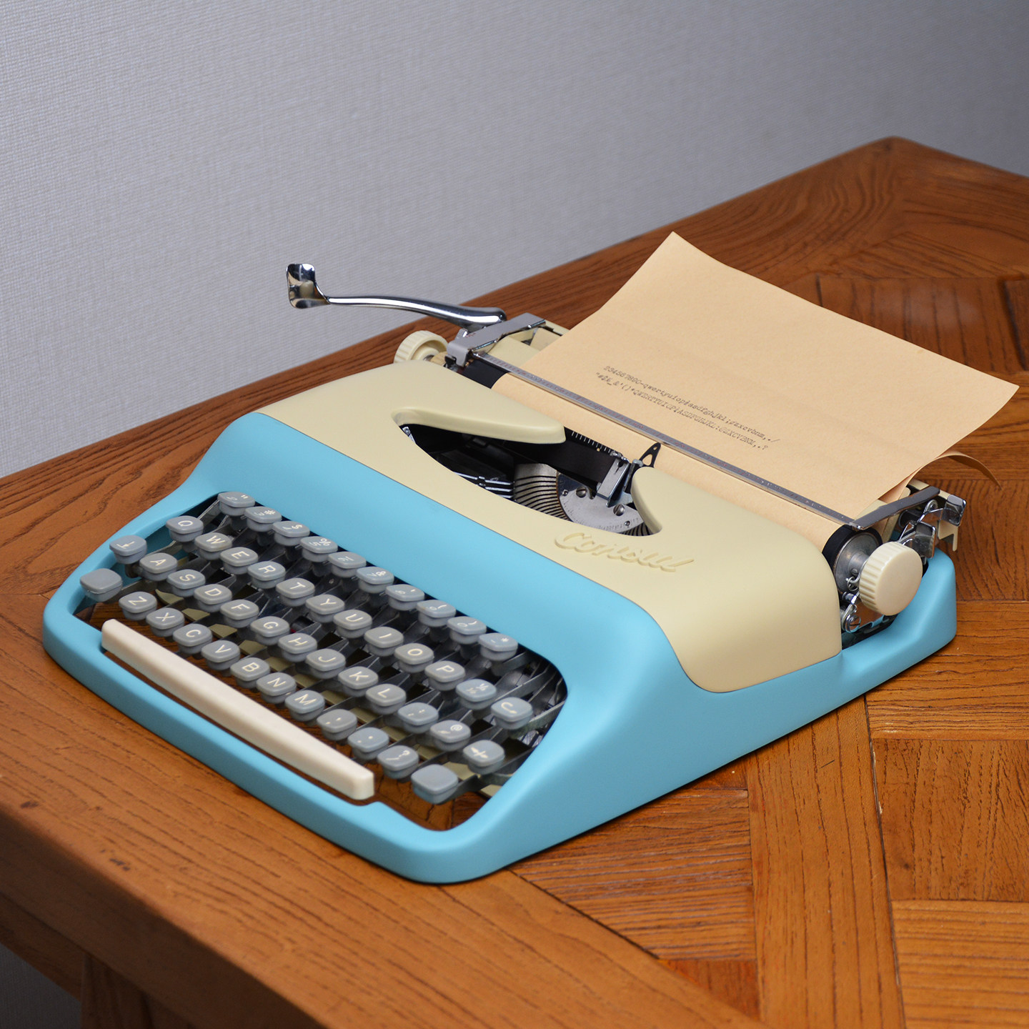 捷克斯洛伐克制造Consul牌机械英文打字机1960S正常使用生日礼物