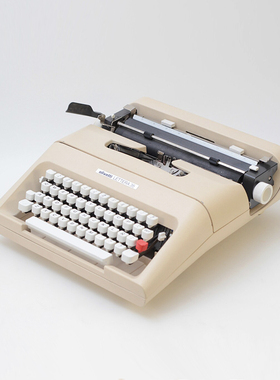 意大利Olivetti机械英文打字机正常使用复古收藏文艺中古生日礼物