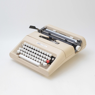 意大利Olivetti机械英文打字机正常使用复古收藏文艺中古生日礼物