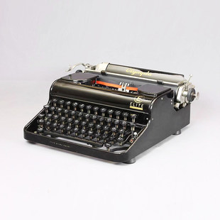 德国OLYMPIA 机械英德文打字机正常使用复古收藏文艺中古生日礼物