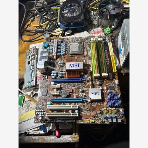 微星P45工控双网主板型