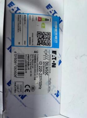 伊顿接触器DILM50C XTCE050DC 220V50/