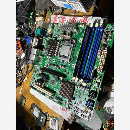 MF93 REV:2.0工控主板拆机包好 支持2/3代CPU