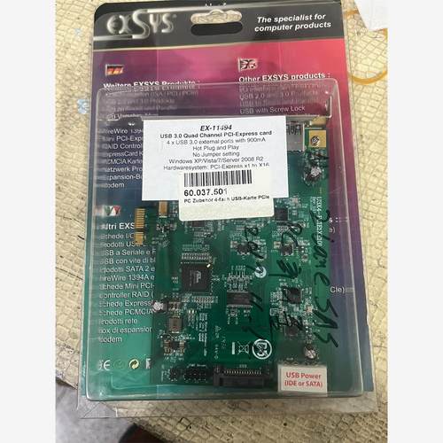 U3X4-PCIE101四通道扩展