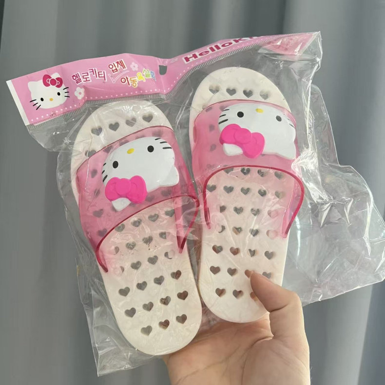 特价韩国正品hello kitty可爱立体猫头浴室拖鞋婴幼儿防滑一字拖,居家布艺,居家凉拖/凉鞋,淘宝优惠券,粉丝福利购,淘宝优惠卷