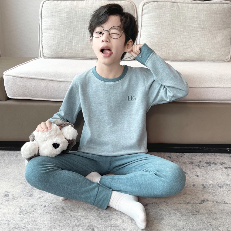 德绒简约棉秋冬季加厚保暖内衣潮