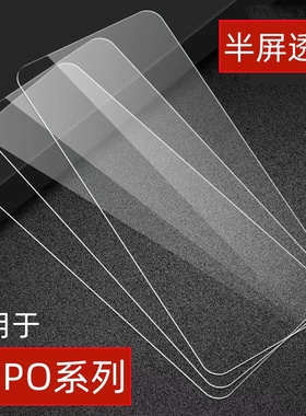 适用于OPPOA3钢化膜A2玻璃A36屏保透明A96保护膜R17裸片K5纸盒厂家批