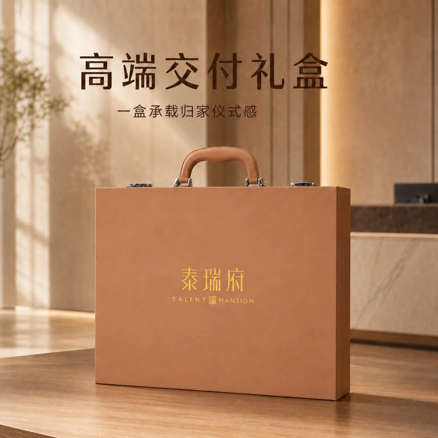 厂家直供高端交房盒定制LOGO