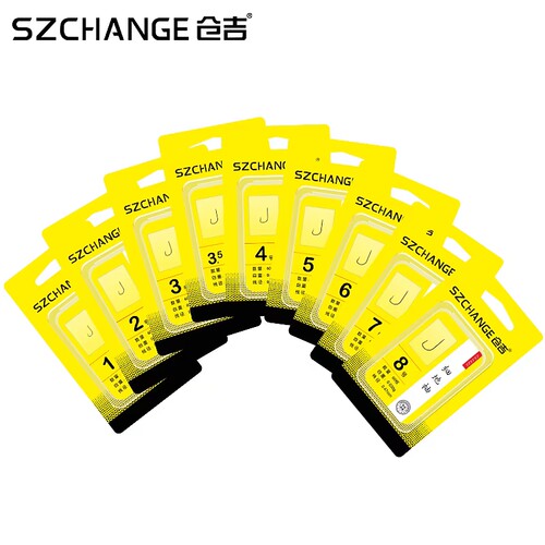 仓吉细地袖无倒刺钓鱼钩