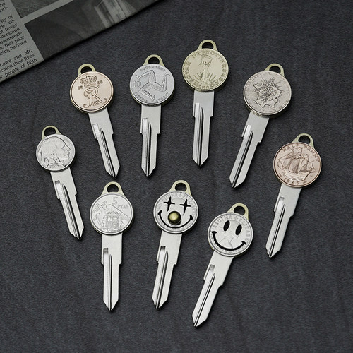 贝纳利幼狮800/500/250/502c/752钥匙胚摩托车复古钥匙改装