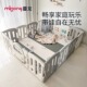 曼龙宝宝围栏官方旗舰婴儿学步防摔爬爬垫防护栏一体儿童游戏栅栏