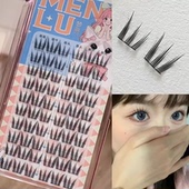 型朵毛混合装 漂亮rapper 梦鹿假睫毛猫爪爪女团自然仿真鱼尾款