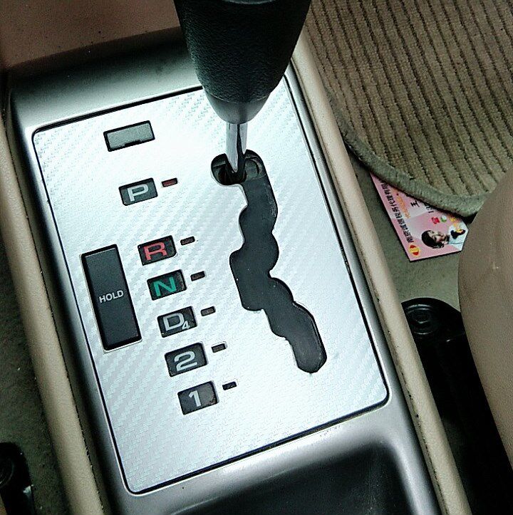 雪佛兰乐风内饰贴自动挡面板贴 档位成型贴纸成型成品贴纸碳纤维