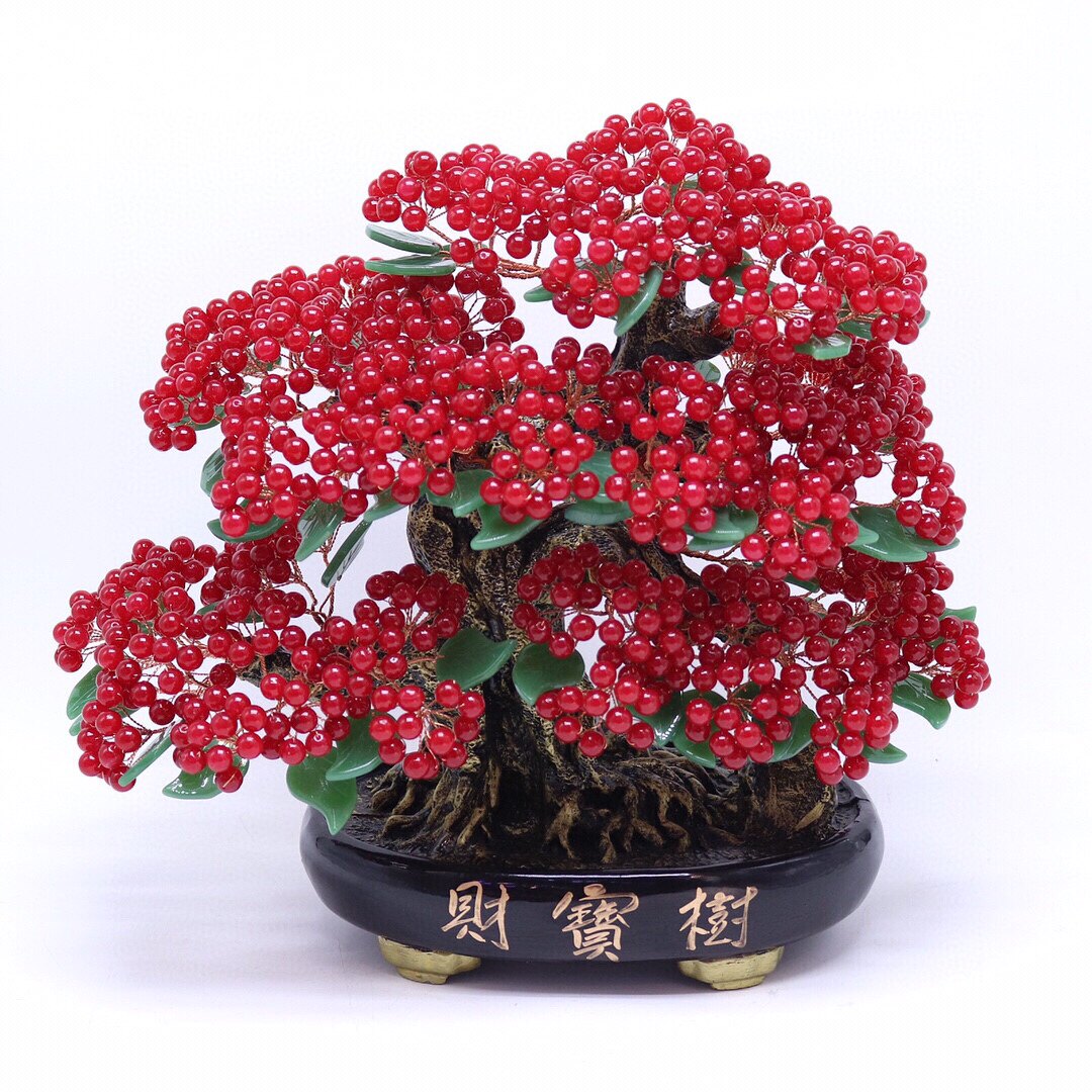 最新款式！红果 硕果累累 摇钱树 红红火火 ！鸿运当头！