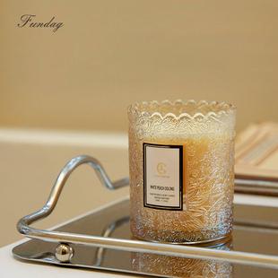 香薰蜡烛青柠罗勒柑橘茉莉雪杜松玫瑰白桃乌龙木兰桂花百合薰衣草