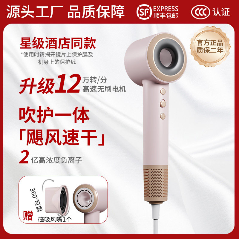 特价清仓外贸尾货出口转内全新一代高速吹风机镂空家用某朵酒店