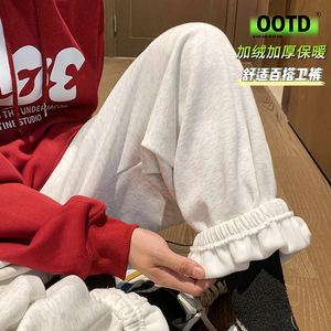 XZ707B-FB6002加绒P60-限78   现货  休闲裤卫裤图片