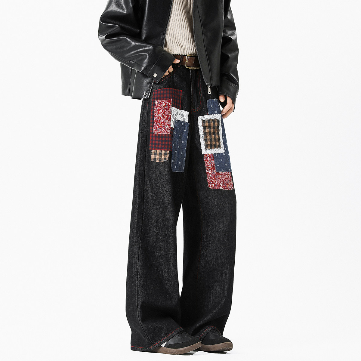 XZ902-1-FB6757-P80-限价98春装新款牛仔裤,男装牛仔裤,星座707B
