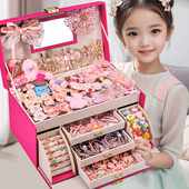 女孩子 生日礼物女童发饰8儿童玩具7岁小女生发夹首饰8礼盒套装