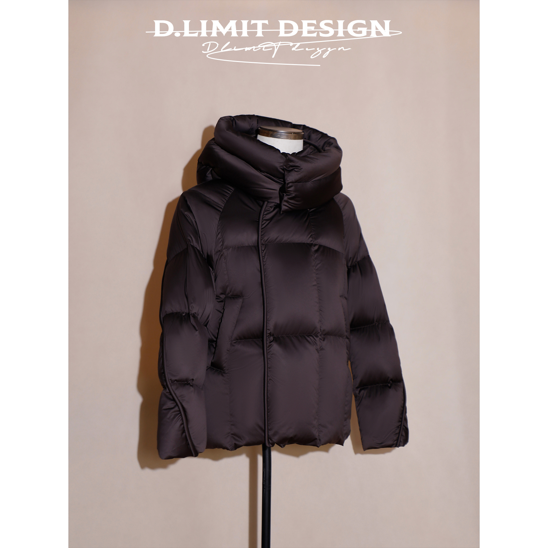 零压云朵泡芙感连帽短款鹅绒服DLCYH607