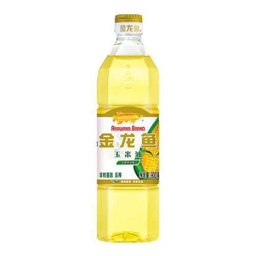 小谷粒 金龙鱼玉米油900ml非转基因玉米胚芽油压榨一级厨房烹饪油
