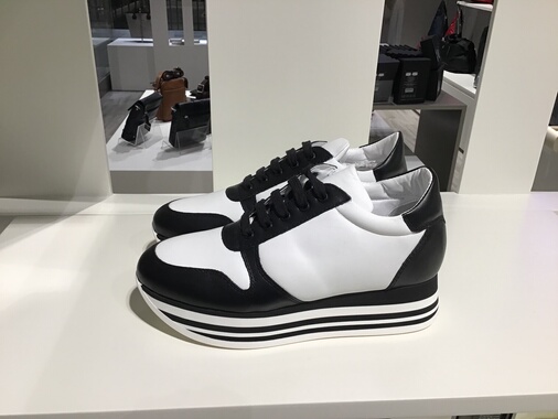 意大利轻奢品牌Anna virgili厚底休闲真皮松糕鞋女鞋运动增高