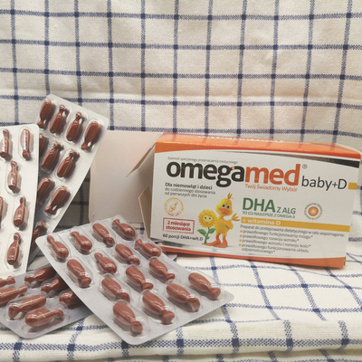 波兰大叔60粒omegamed胶囊海藻油