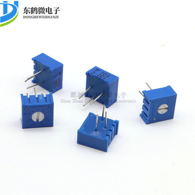 全新 3386P-1-104 100K P104 电位器 精密可调电阻 卧式