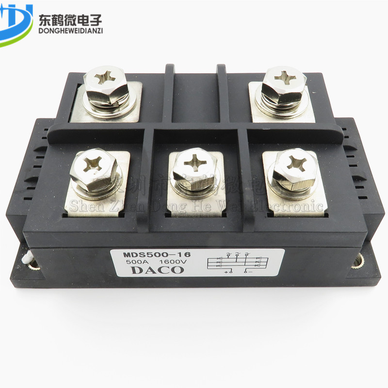 三相整流桥 500A整流桥V MDS500-16 MDS500A1600V桥式整流器全新