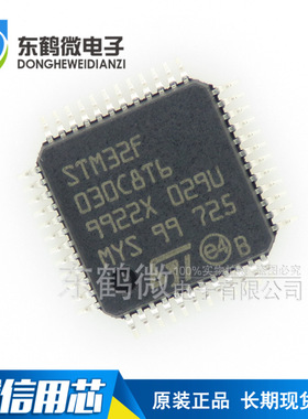 STM32F030C8T6 LQFP48 ARM Cortex-M0 微控制器 嵌入式单片机