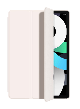 ipadair5保护壳pad9套适用苹果mini6轻薄10全包mini4三折ari2平板pro第九代8五7六七八十轻ipd软壳aipaid白色