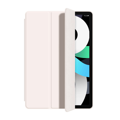 ipadair5保护壳pad9套适用苹果mini6轻薄10全包mini4三折ari2平板pro第九代8五7六七八十轻ipd软壳aipaid白色