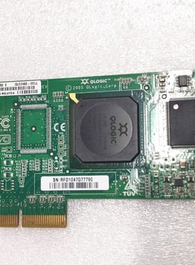 DELL QLOGIC QLE2460 PCI-E 单口 4GB 光纤通道卡 HBA卡 0PF323